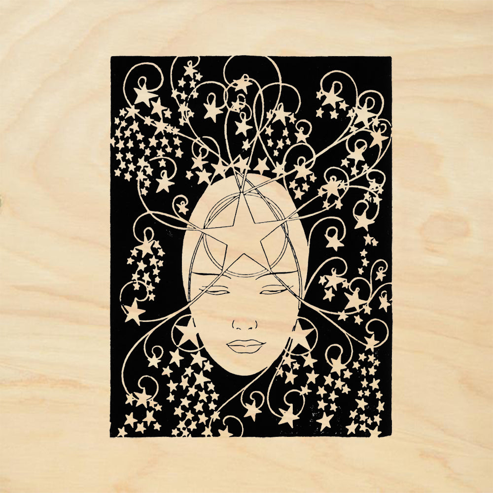 StampaFe Destiny Mixed Media Rubber Art Stamp