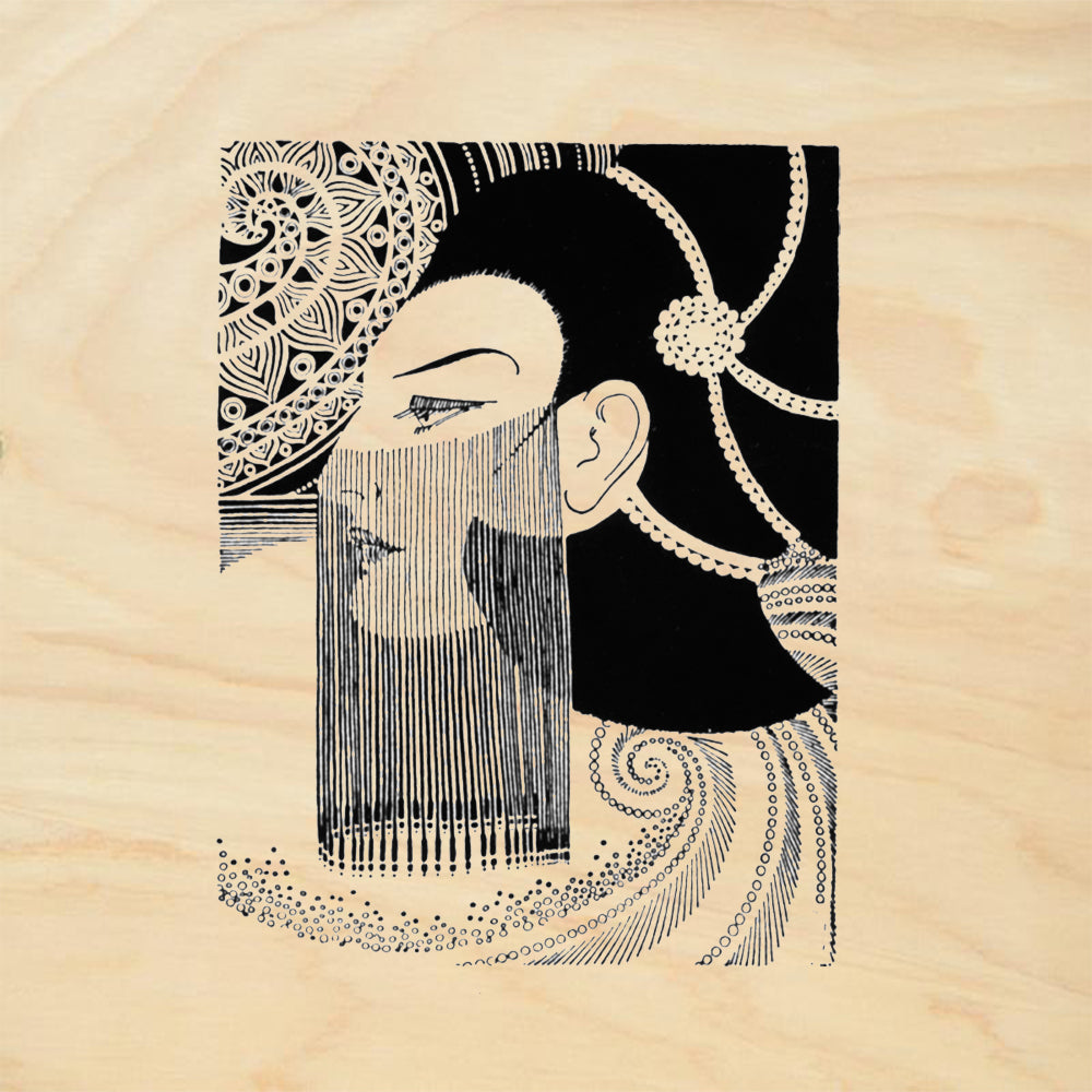 StampaFe Kismet Mixed Media Rubber Art Stamp