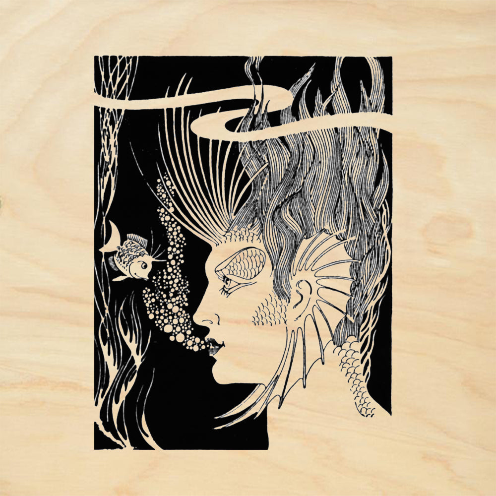 StampaFe Pacifica Mixed Media Rubber Art Stamp