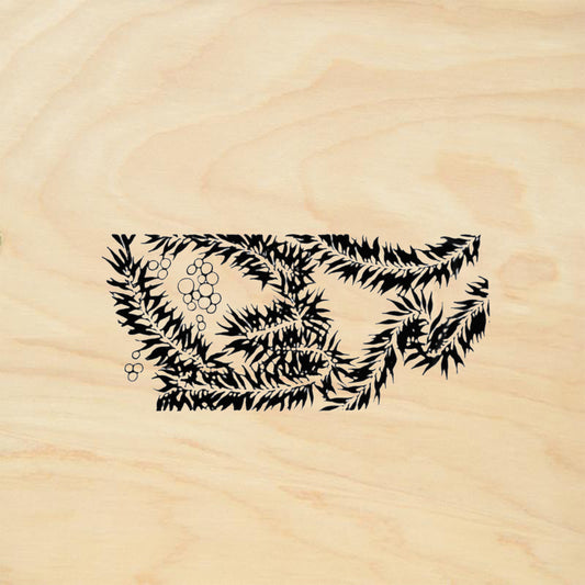 StampaFe Sea Wrack Botanical Rubber Art Stamp