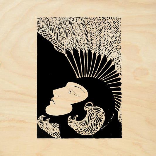 StampaFe Obsidian Mixed Media Rubber Art Stamp