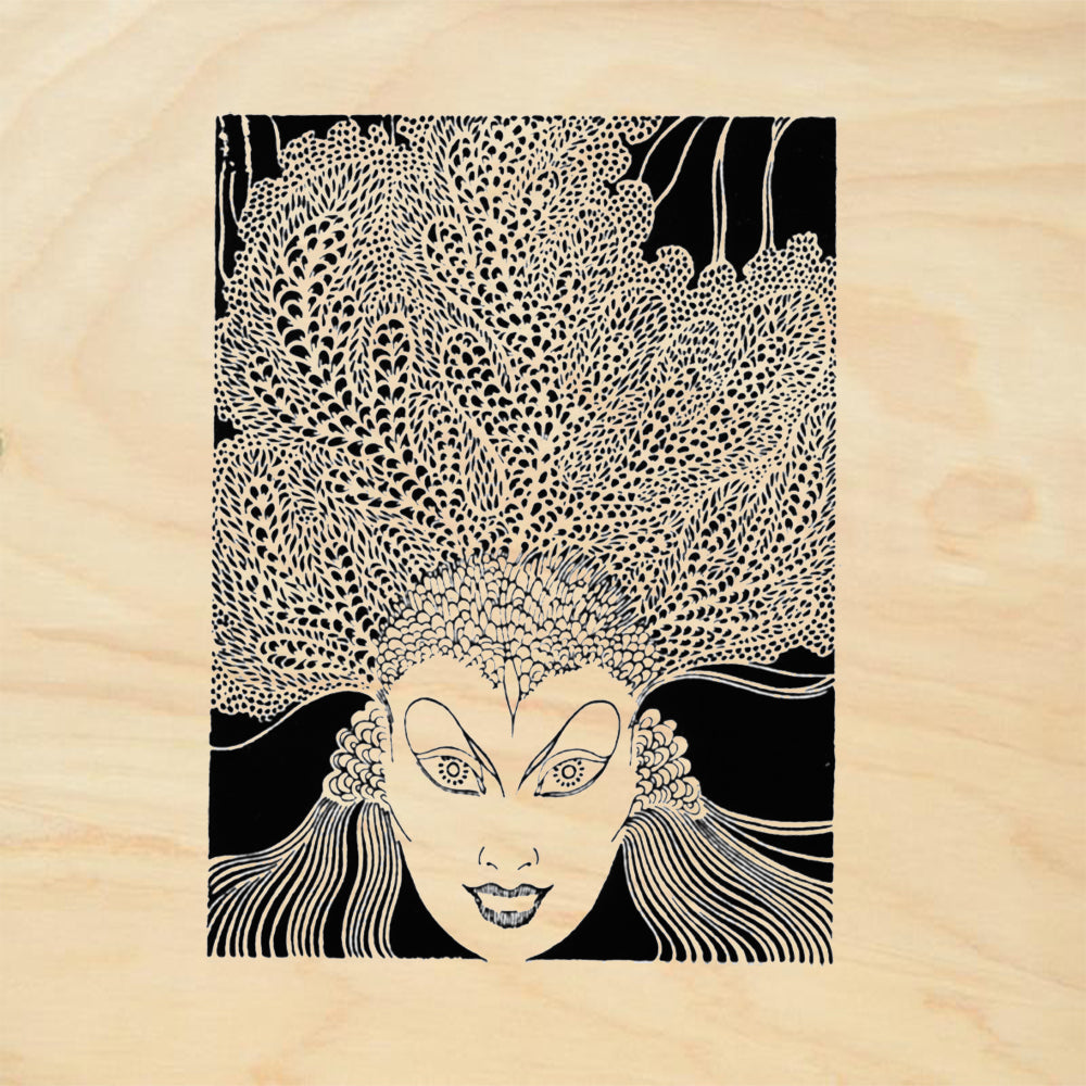 StampaFe Salome Mixed Media Rubber Art Stamp