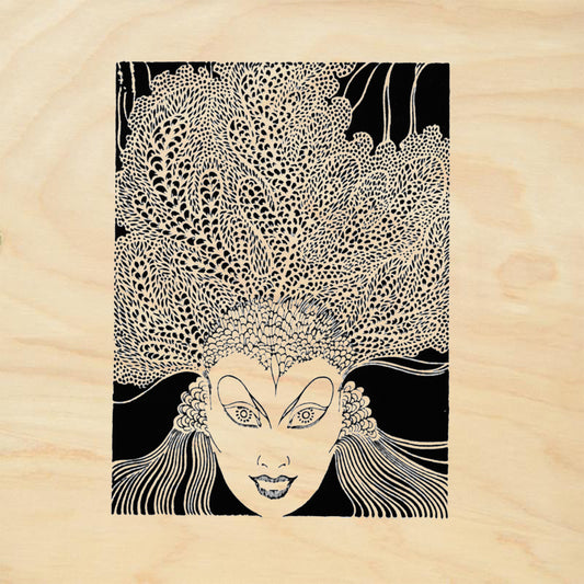 StampaFe Salome Mixed Media Rubber Art Stamp