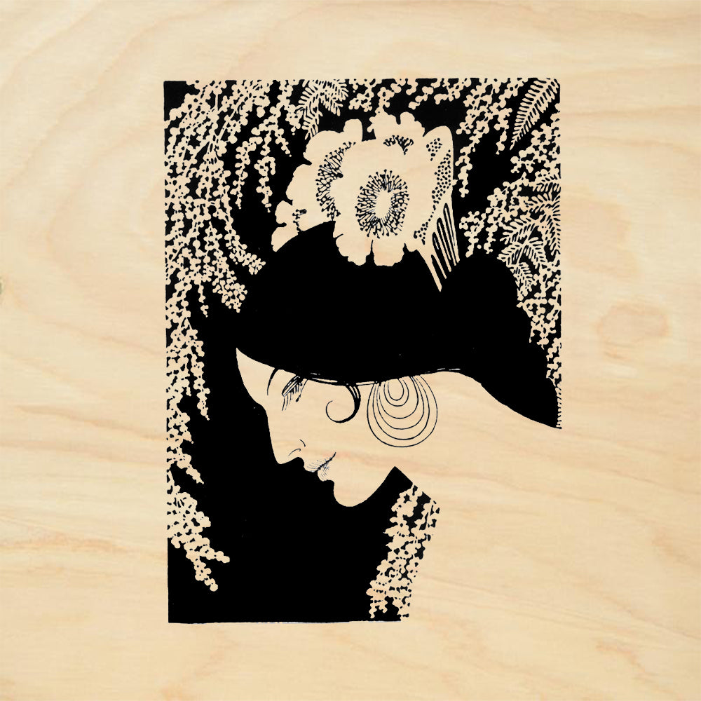 StampaFe Granada Floral Rubber Art Stamp