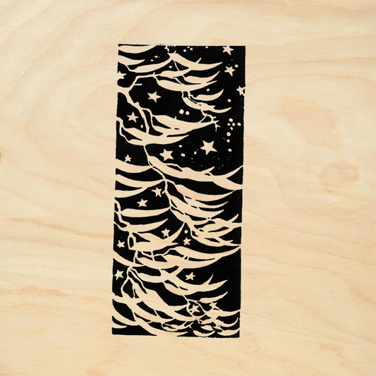 StampaFe Eucalyptus Twilight Botanical Rubber Art Stamp