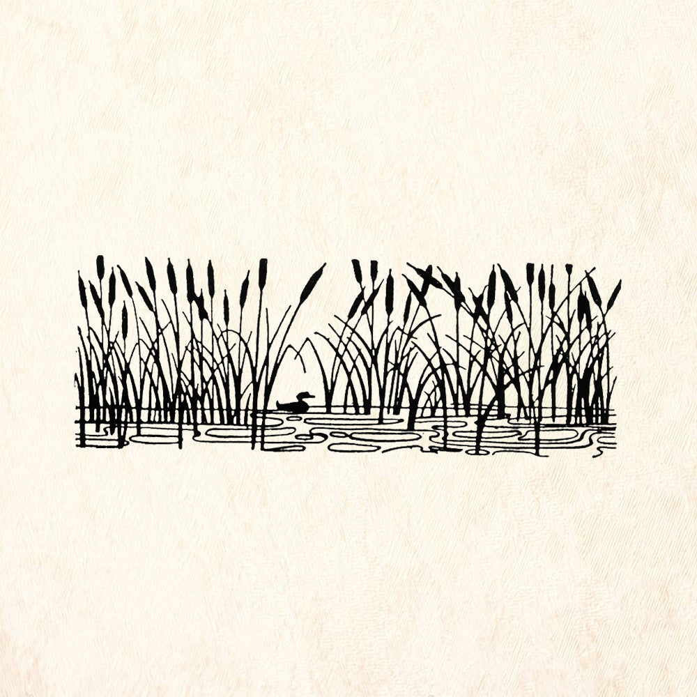 StampaFe Refuge Botanical Rubber Art Stamp