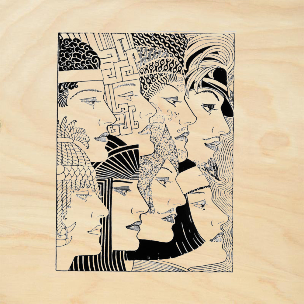 StampaFe Hatfields Vintage Rubber Art Stamp
