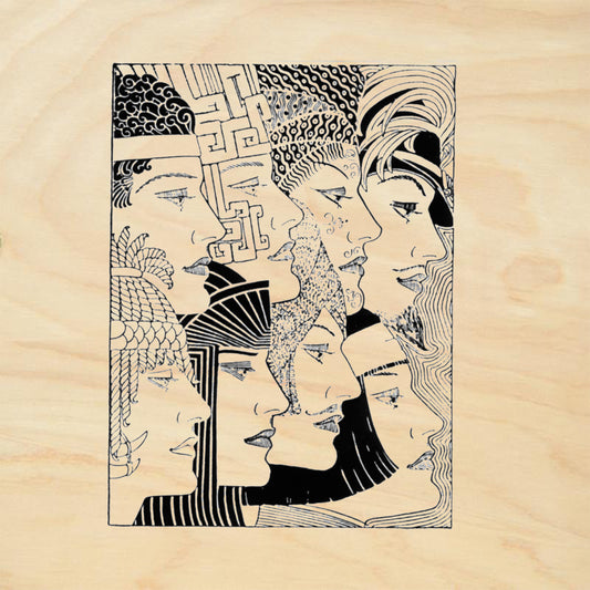 StampaFe Hatfields Vintage Rubber Art Stamp
