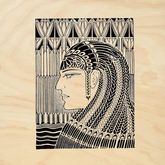 StampaFe Nefer Vintage Rubber Art Stamp
