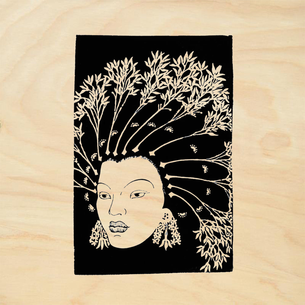 StampaFe Onyx Mixed Media Rubber Art Stamp