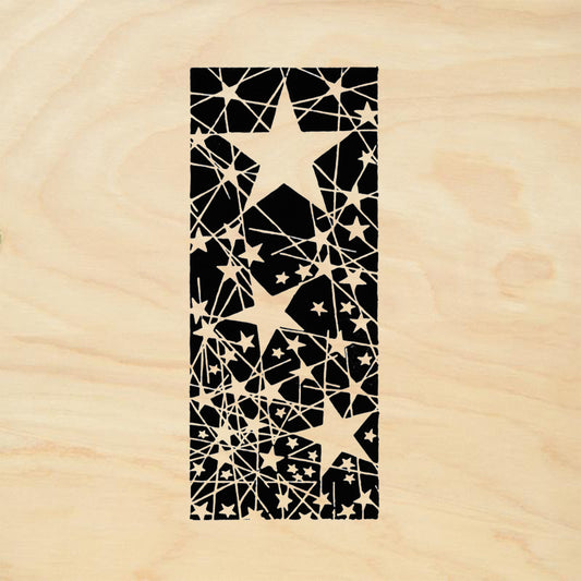 StampaFe Star Net Tribal Rubber Art Stamp