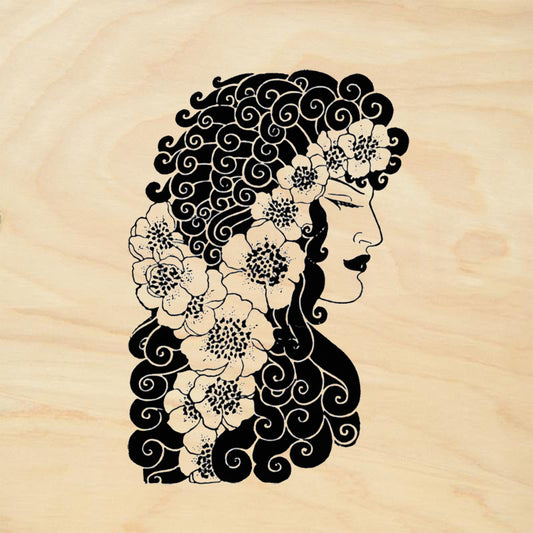 StampaFe Corsica Vintage Rubber Art Stamp
