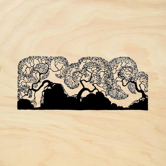 StampaFe Osaka Mixed Media Rubber Art Stamp