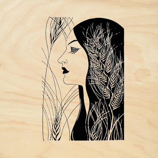 StampaFe Good Earth Mixed Media Rubber Art Stamp