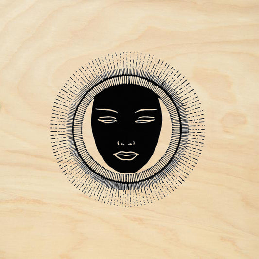 StampaFe African Sun Tribal Rubber Art Stamp