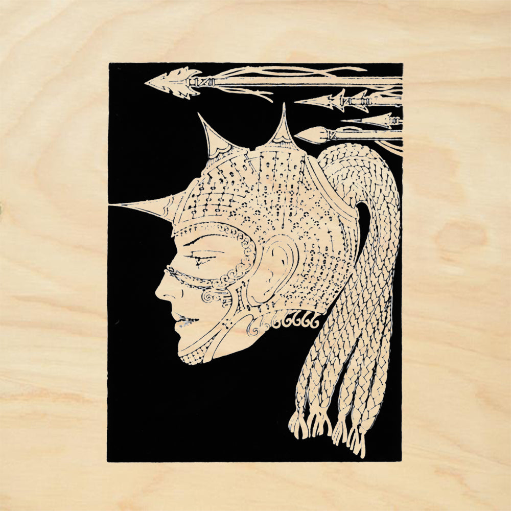 StampaFe Spartacus Mixed Media Rubber Art Stamp