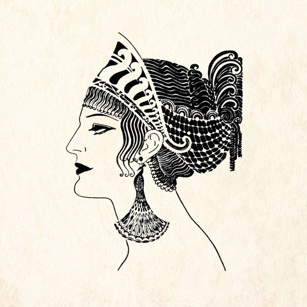 StampaFe Artemis Goddess Rubber Art Stamp