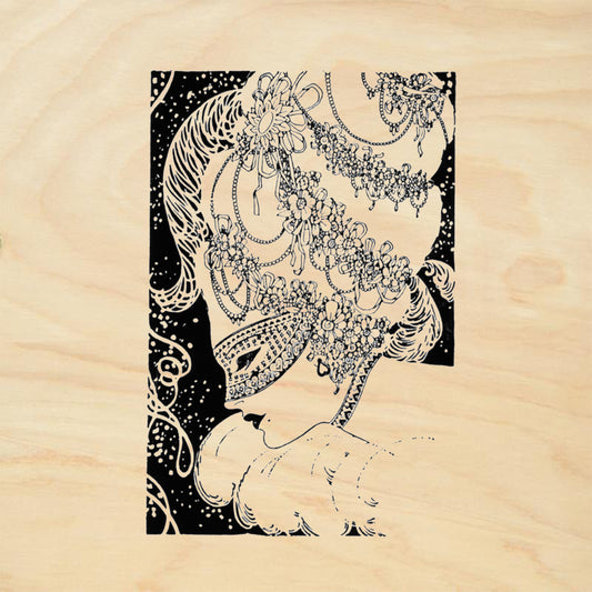 StampaFe Masquerade Mixed Media Rubber Art Stamp