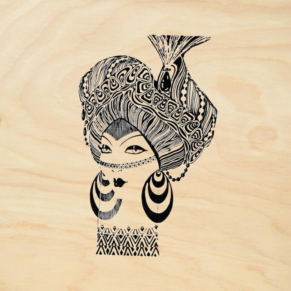 StampaFe Carnival Mixed Media Rubber Art Stamp