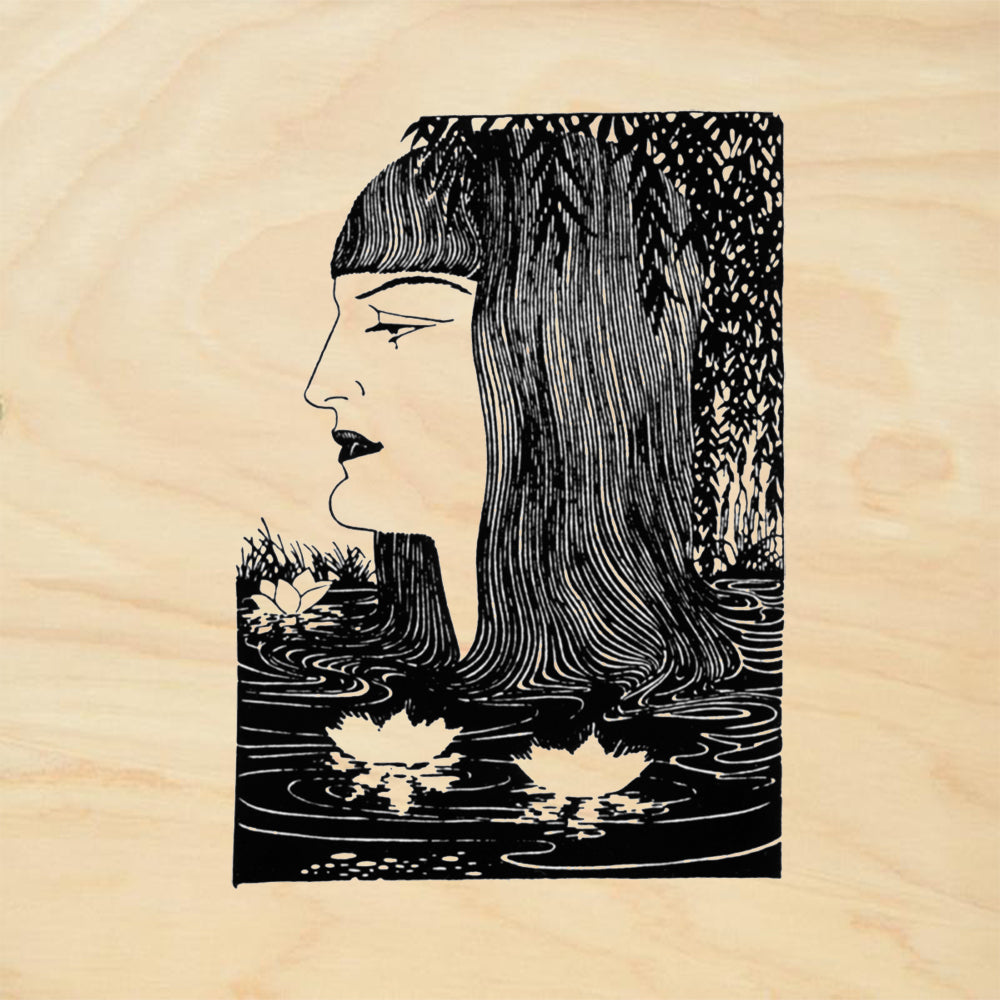 StampaFe Princess Valiant Mixed Media Rubber Art Stamp
