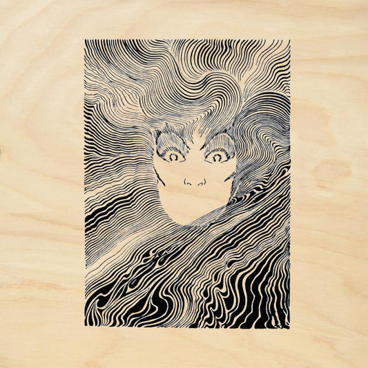 StampaFe Tempest Mixed Media Rubber Art Stamp