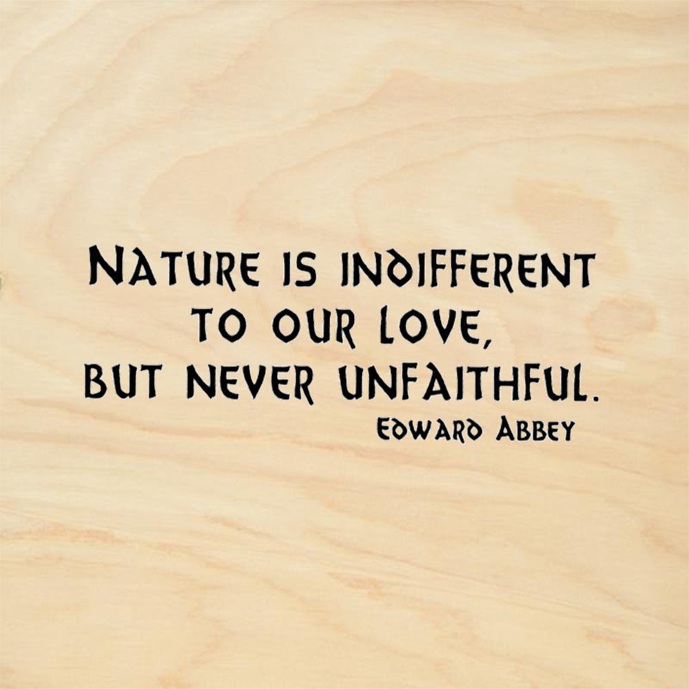 StampaFe Nature Is Indifferent To Our Love But Never Unfaithful Rubber Art Stamp