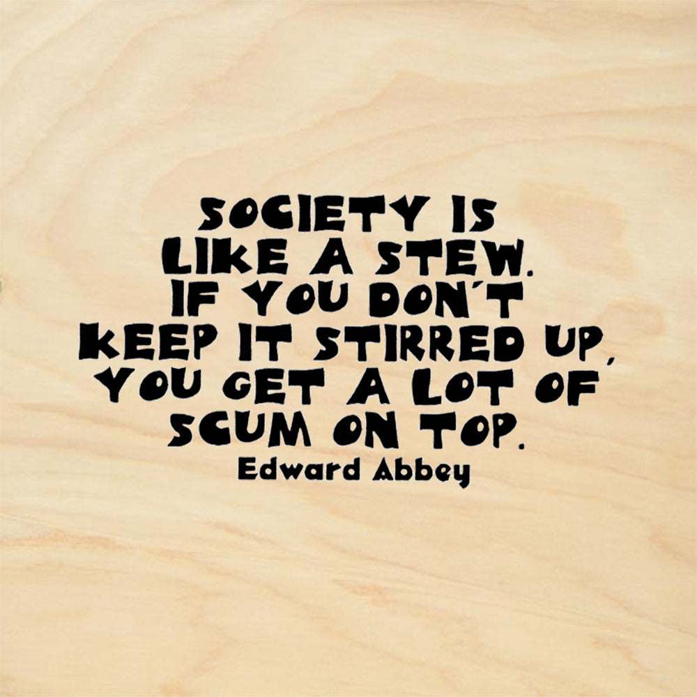 StampaFe Society Mixed Media Rubber Art Stamp