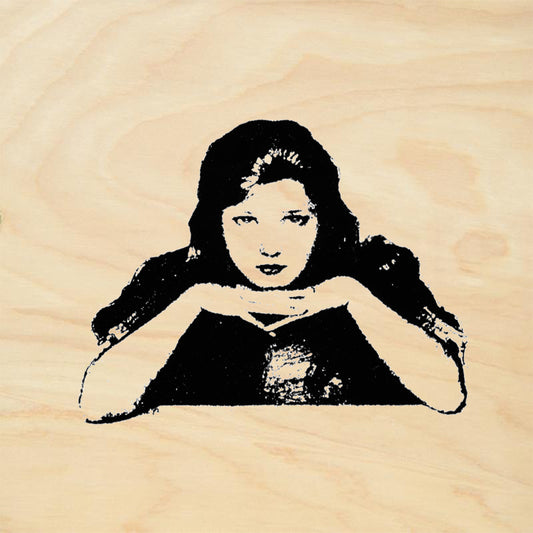 StampaFe Kid Lady Vintage Rubber Art Stamp