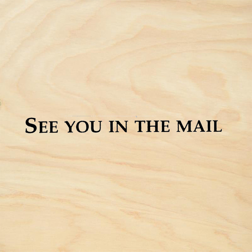 StampaFe See You Mail Mail Art Rubber Art Stamp
