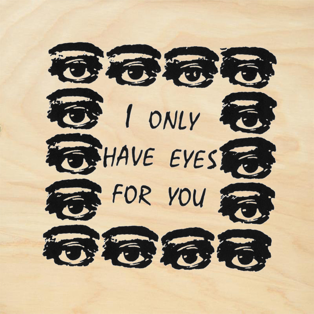 StampaFe I Only Have Eyes for You Card Making Rubber Art Stamp