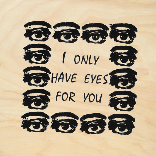 StampaFe I Only Have Eyes for You Card Making Rubber Art Stamp