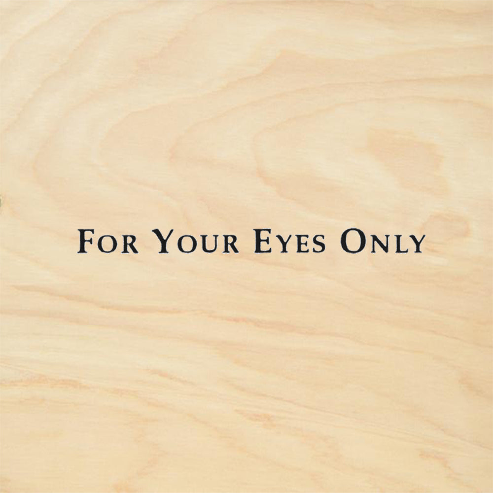 StampaFe For Your Eyes Only Mixed Media Rubber Art Stamp