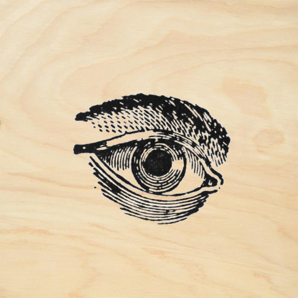 StampaFe Small Eye Rubber Art Stamp