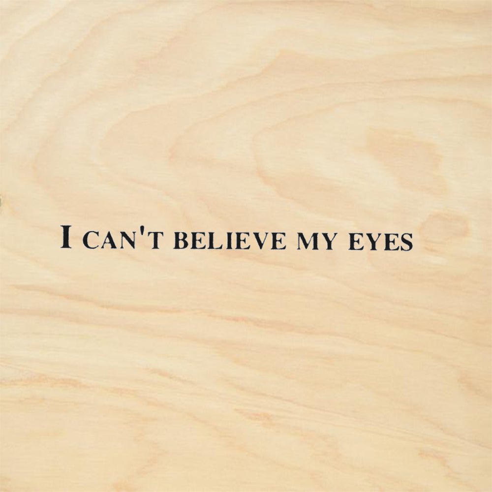 StampaFe I can't believe my eyes Mixed Media Rubber Art Stamp