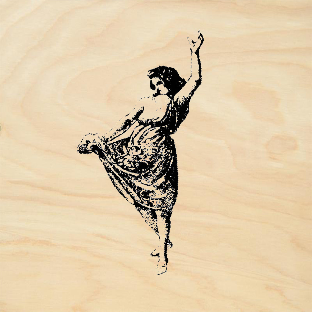 StampaFe Sophia Mixed Media Rubber Art Stamp