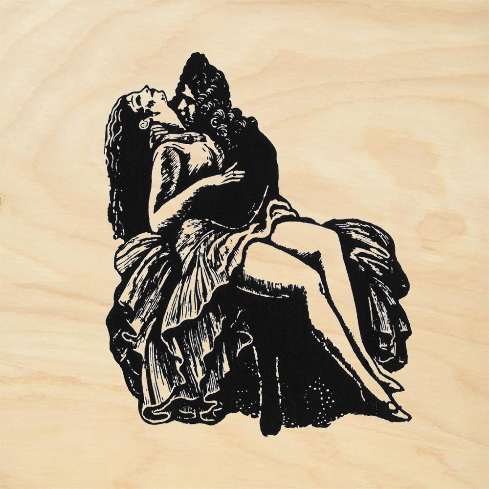 StampaFe Close Encounters Mixed Media Rubber Art Stamp