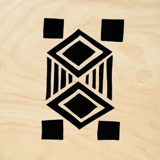 StampaFe FD802 Tribal Rubber Art Stamp