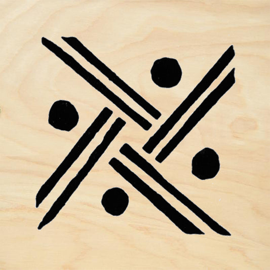 StampaFe FD809 Tribal Rubber Art Stamp