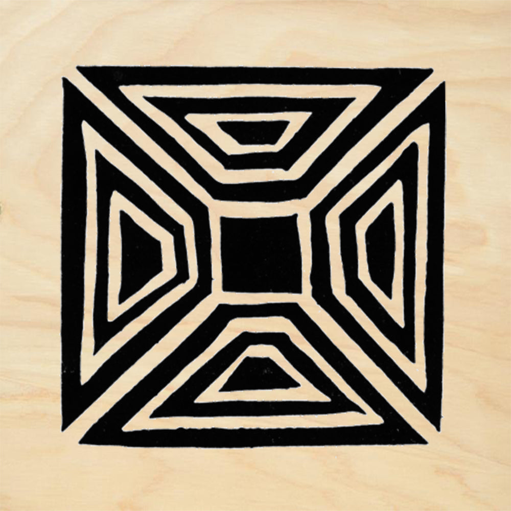 StampaFe FD824 Tribal Rubber Art Stamp