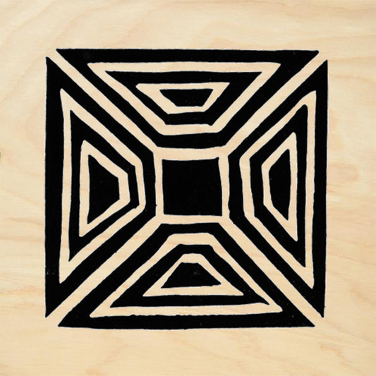 StampaFe FD824 Tribal Rubber Art Stamp