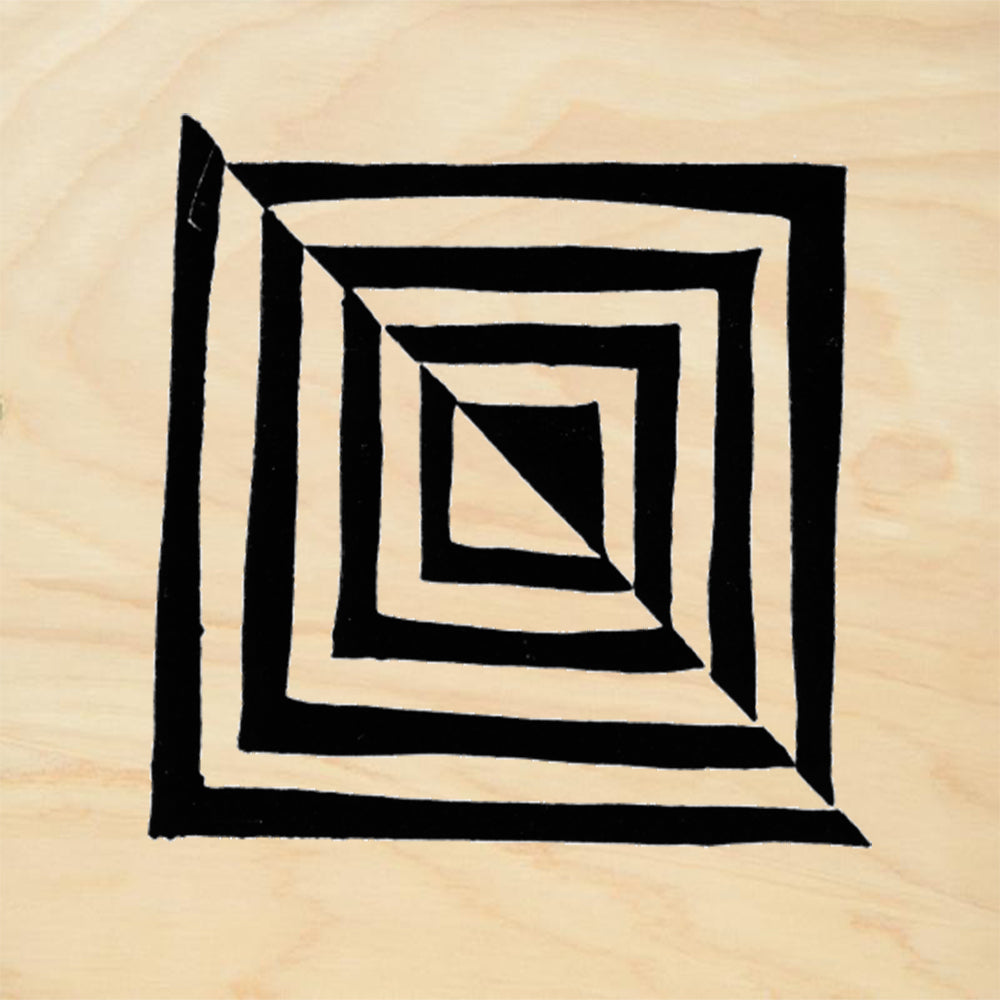 StampaFe FD831 Tribal Rubber Art Stamp