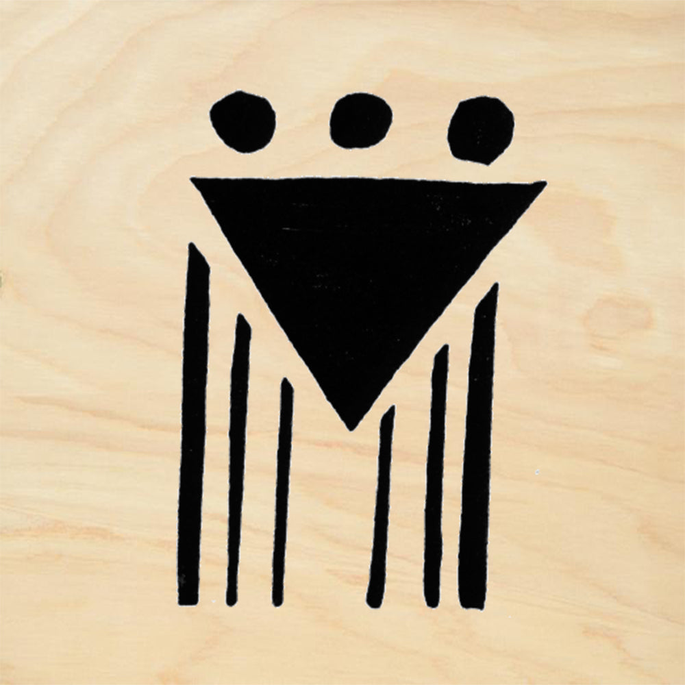 StampaFe FD834 Tribal Rubber Art Stamp