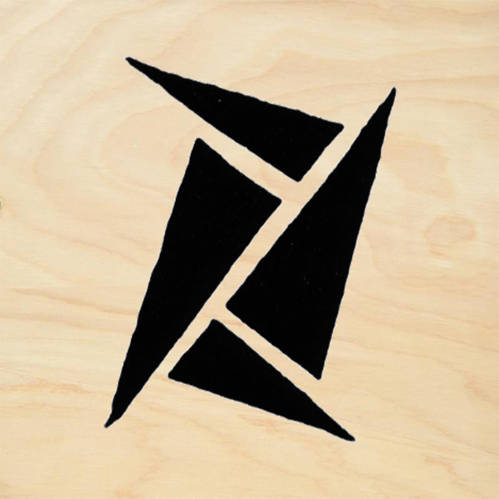 StampaFe Angular Lightning Shape Rubber Art Stamp