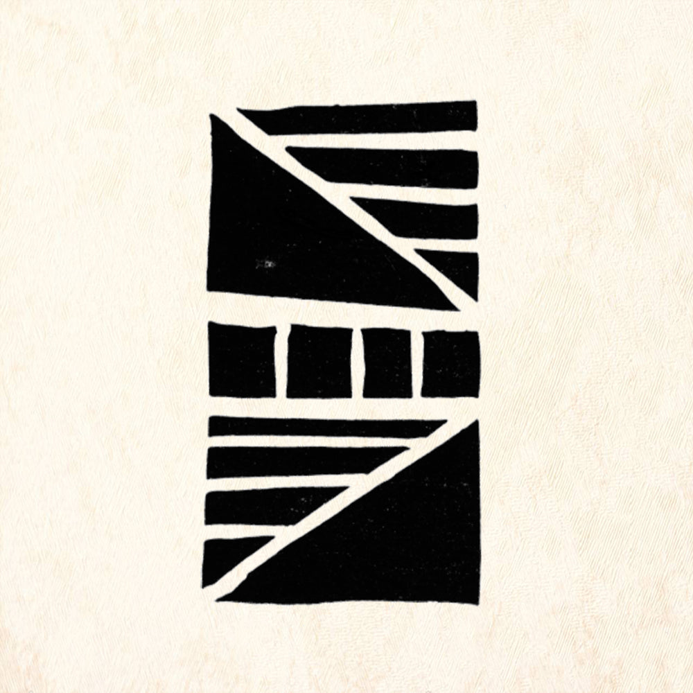 StampaFe Striped Geometric Panel Mixed Media Rubber Art Stamp