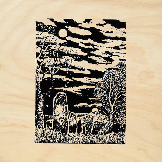 StampaFe Samhain Halloween Rubber Art Stamp
