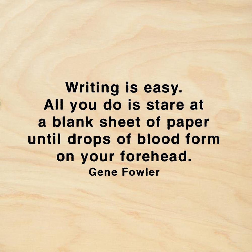 StampaFe Writing is Easy Mixed Media Rubber Art Stamp