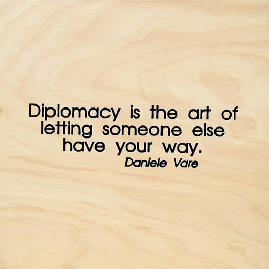 StampaFe Art of Letting Someone Else Have Your Way Rubber Art Stamp