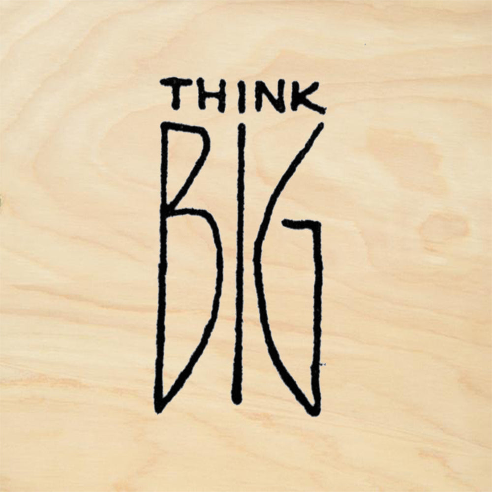 StampaFe Think Big Mixed Media Rubber Art Stamp