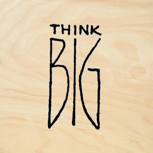 StampaFe Think Big Mixed Media Rubber Art Stamp