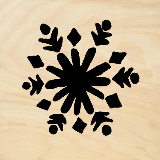 StampaFe Snowflake 2 Card Making Rubber Art Stamp